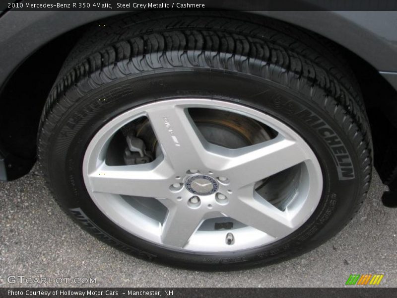 Steel Grey Metallic / Cashmere 2010 Mercedes-Benz R 350 4Matic