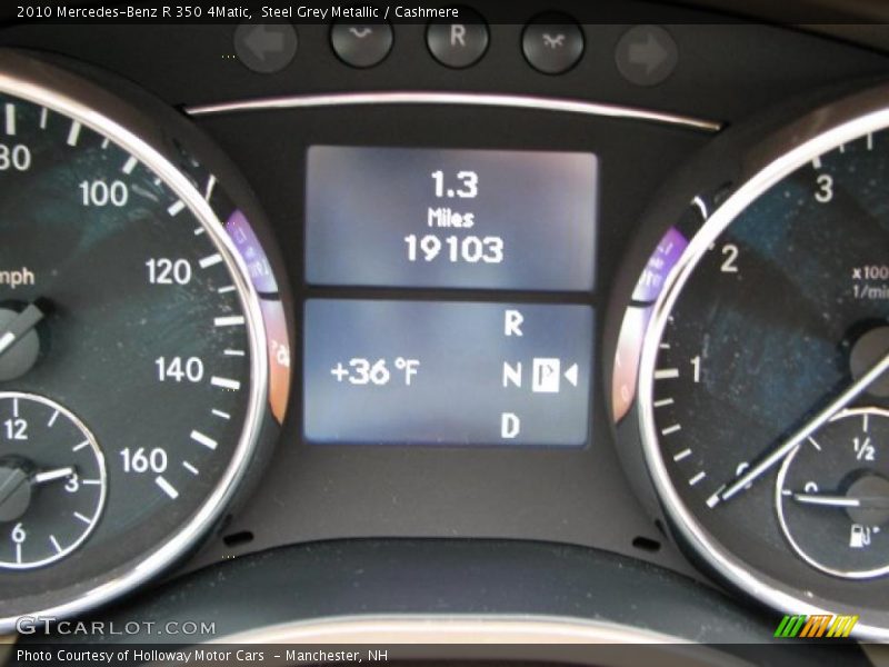 Steel Grey Metallic / Cashmere 2010 Mercedes-Benz R 350 4Matic