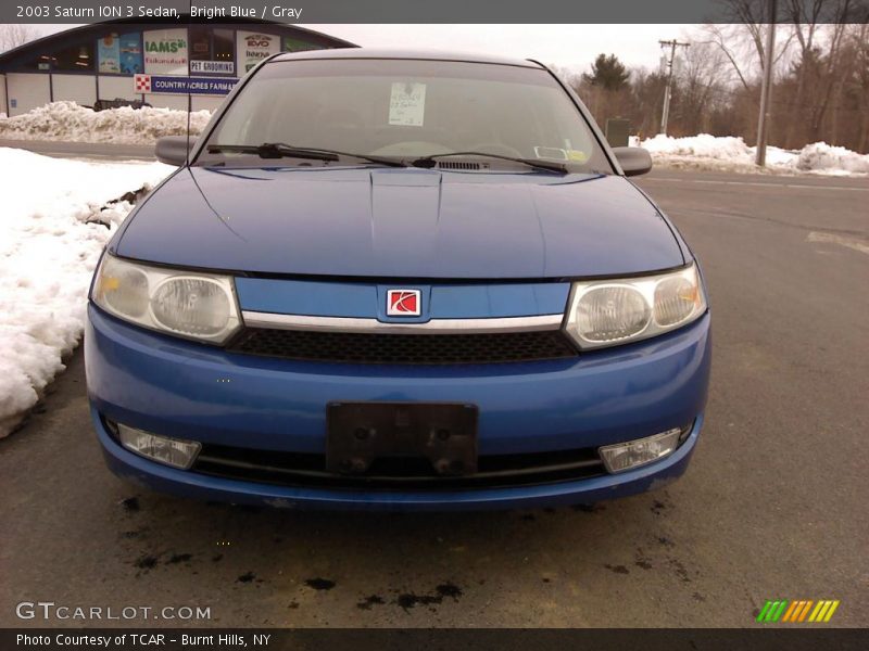 Bright Blue / Gray 2003 Saturn ION 3 Sedan
