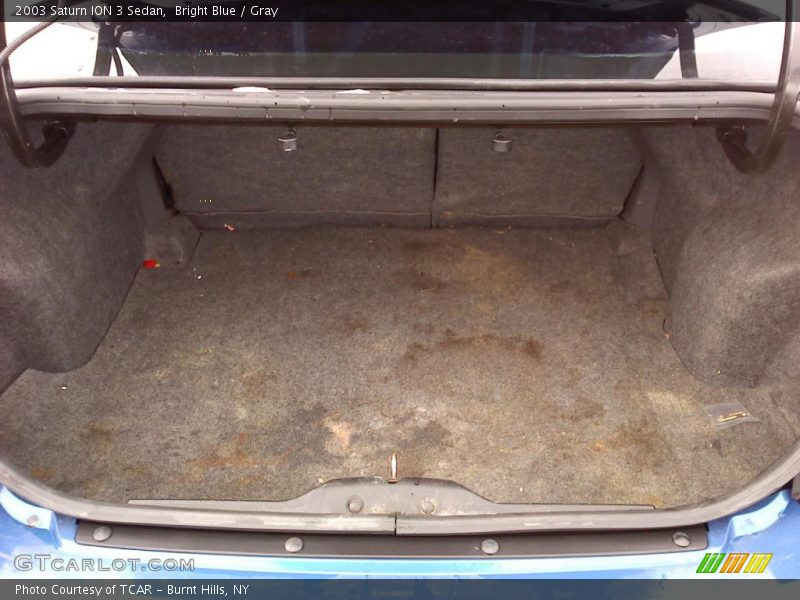 Bright Blue / Gray 2003 Saturn ION 3 Sedan