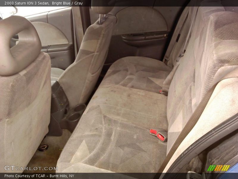  2003 ION 3 Sedan Gray Interior