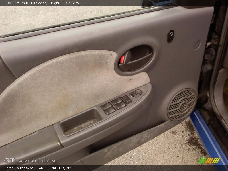 Bright Blue / Gray 2003 Saturn ION 3 Sedan