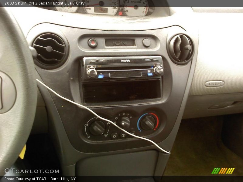 Bright Blue / Gray 2003 Saturn ION 3 Sedan