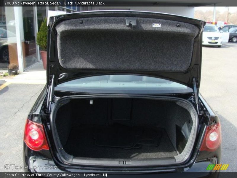 Black / Anthracite Black 2008 Volkswagen Jetta SE Sedan