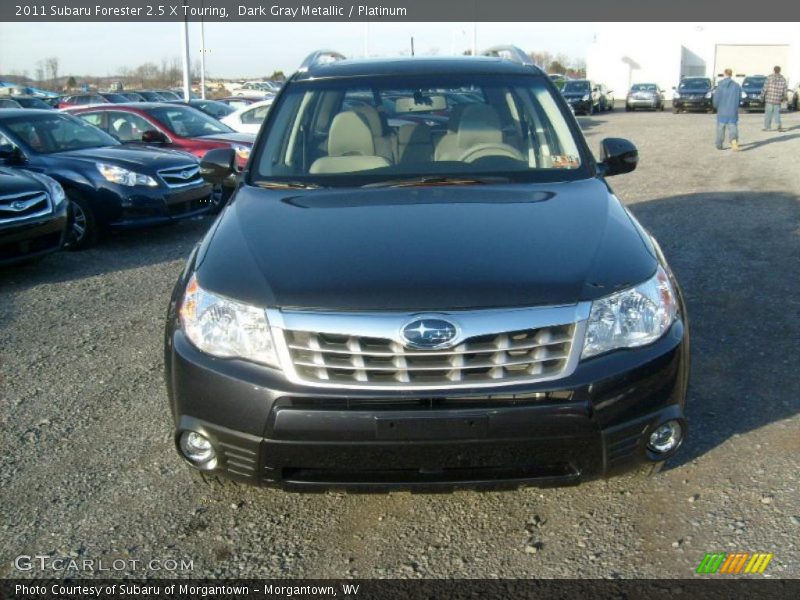 Dark Gray Metallic / Platinum 2011 Subaru Forester 2.5 X Touring