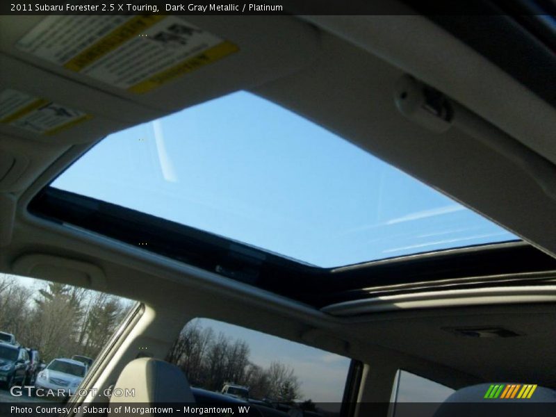 Dark Gray Metallic / Platinum 2011 Subaru Forester 2.5 X Touring