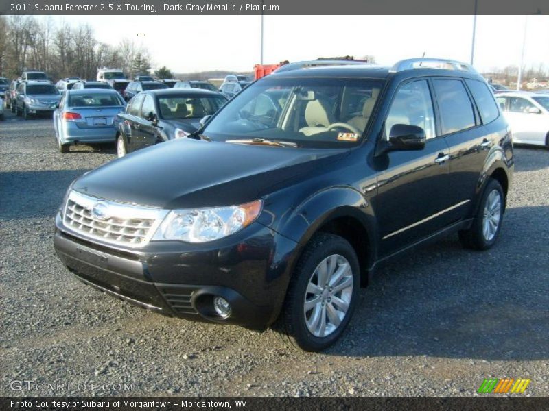Dark Gray Metallic / Platinum 2011 Subaru Forester 2.5 X Touring