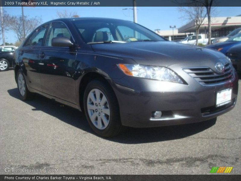 Magnetic Gray Metallic / Ash 2009 Toyota Camry XLE