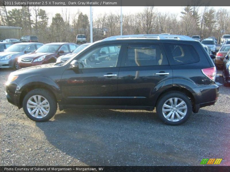 Dark Gray Metallic / Platinum 2011 Subaru Forester 2.5 X Touring