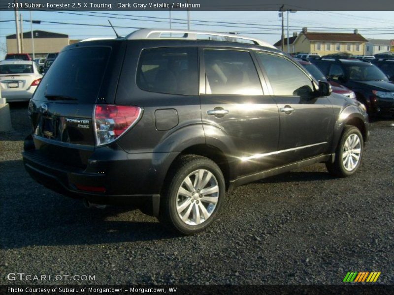 Dark Gray Metallic / Platinum 2011 Subaru Forester 2.5 X Touring