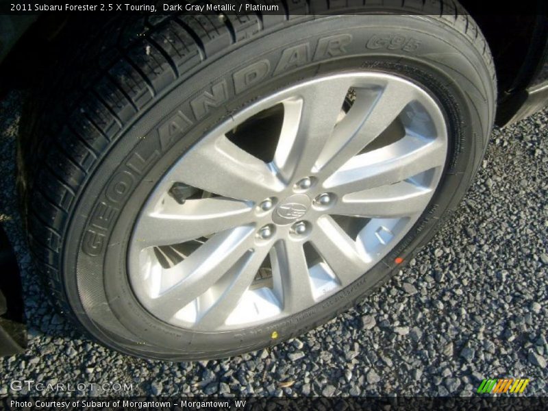 Dark Gray Metallic / Platinum 2011 Subaru Forester 2.5 X Touring