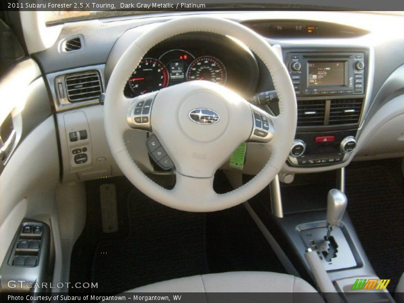 Dark Gray Metallic / Platinum 2011 Subaru Forester 2.5 X Touring