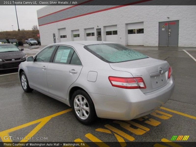  2011 Camry LE Classic Silver Metallic