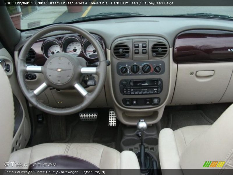 Dashboard of 2005 PT Cruiser Dream Cruiser Series 4 Convertible