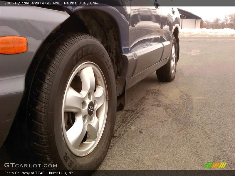 Nautical Blue / Gray 2006 Hyundai Santa Fe GLS 4WD