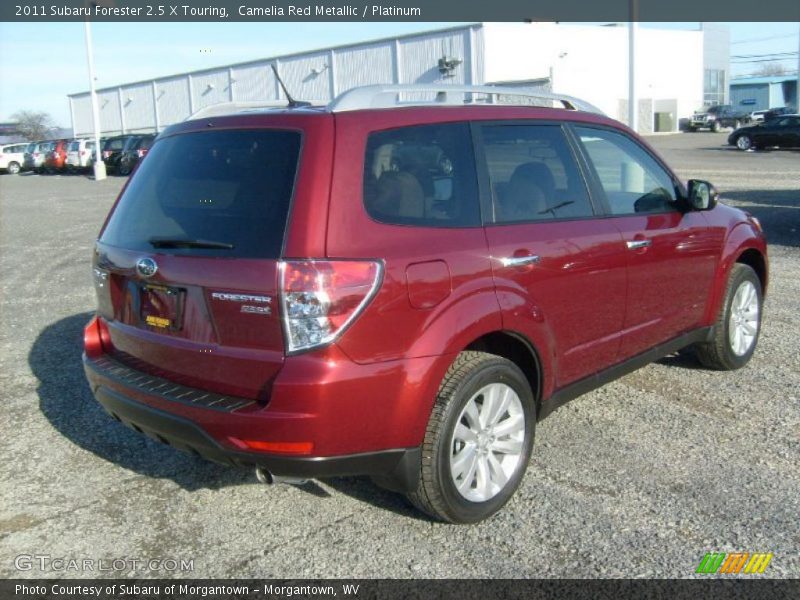 Camelia Red Metallic / Platinum 2011 Subaru Forester 2.5 X Touring