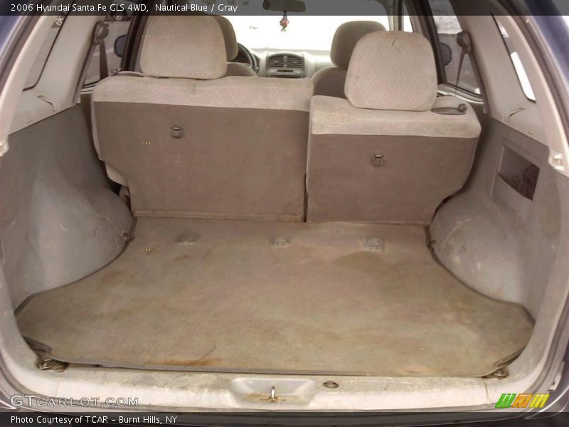 Nautical Blue / Gray 2006 Hyundai Santa Fe GLS 4WD