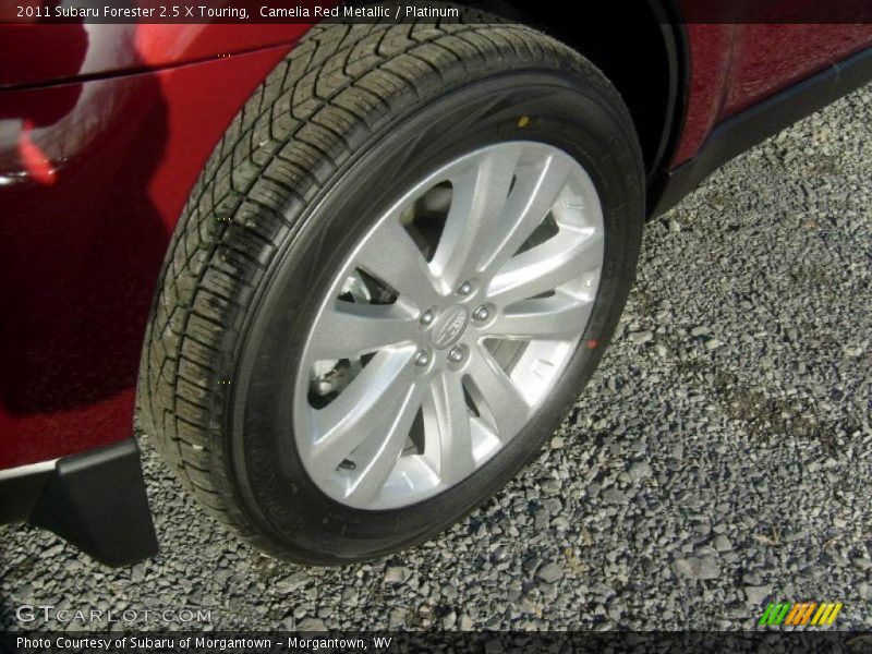 Camelia Red Metallic / Platinum 2011 Subaru Forester 2.5 X Touring