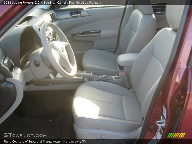 Camelia Red Metallic / Platinum 2011 Subaru Forester 2.5 X Touring