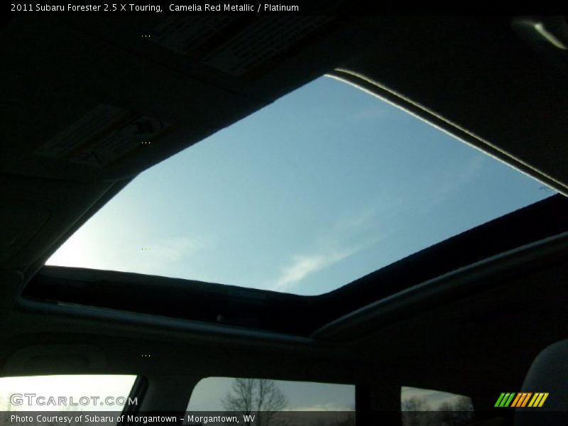 Camelia Red Metallic / Platinum 2011 Subaru Forester 2.5 X Touring