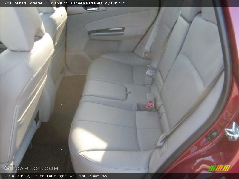 Camelia Red Metallic / Platinum 2011 Subaru Forester 2.5 X Touring