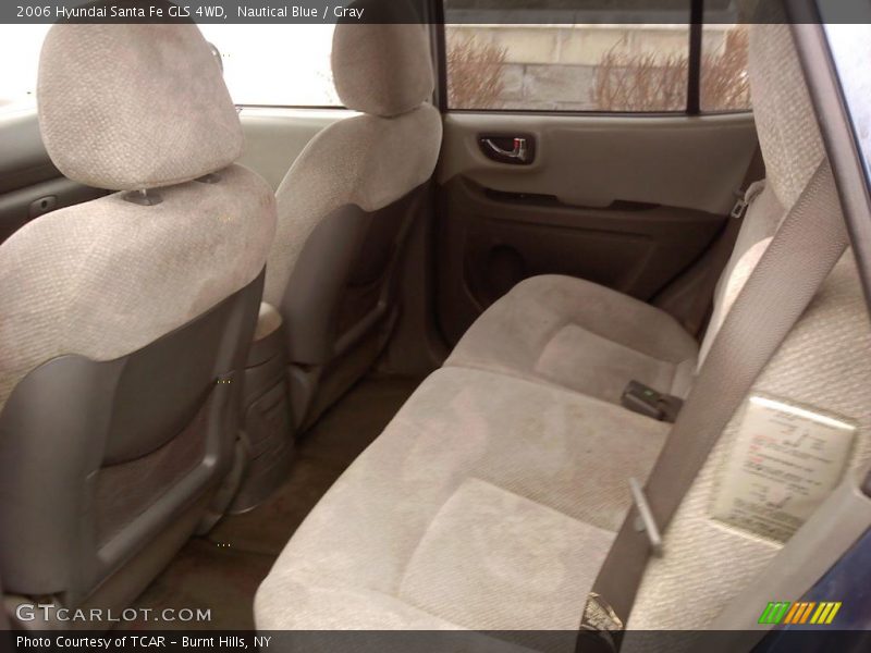 Nautical Blue / Gray 2006 Hyundai Santa Fe GLS 4WD