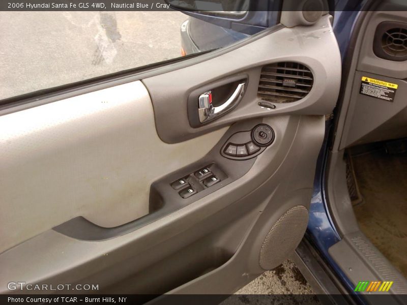 Nautical Blue / Gray 2006 Hyundai Santa Fe GLS 4WD