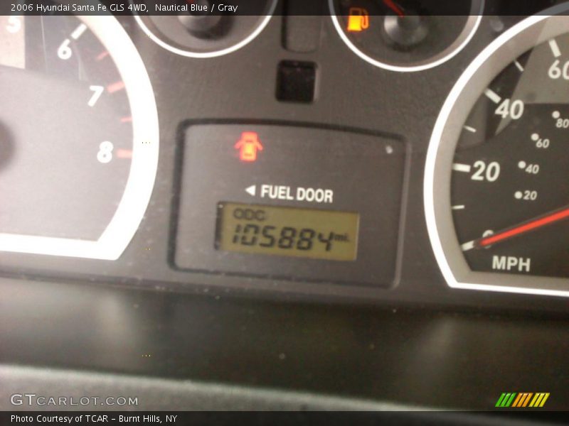 Nautical Blue / Gray 2006 Hyundai Santa Fe GLS 4WD