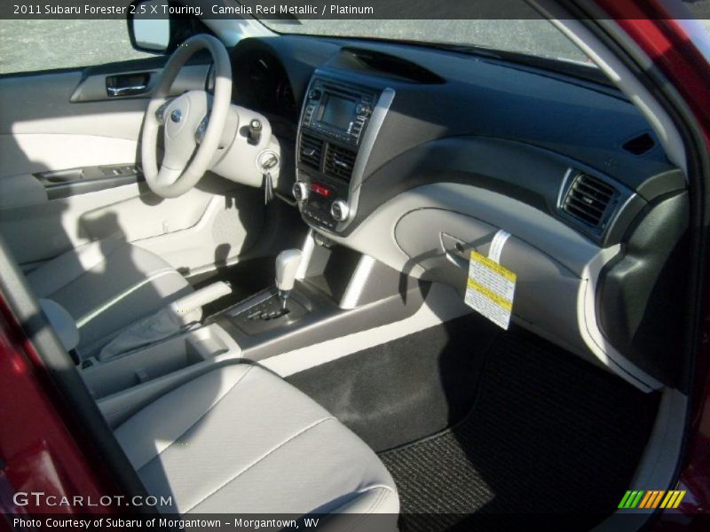 Camelia Red Metallic / Platinum 2011 Subaru Forester 2.5 X Touring