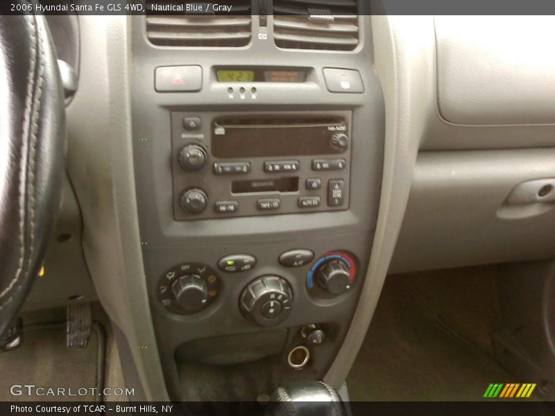 Nautical Blue / Gray 2006 Hyundai Santa Fe GLS 4WD