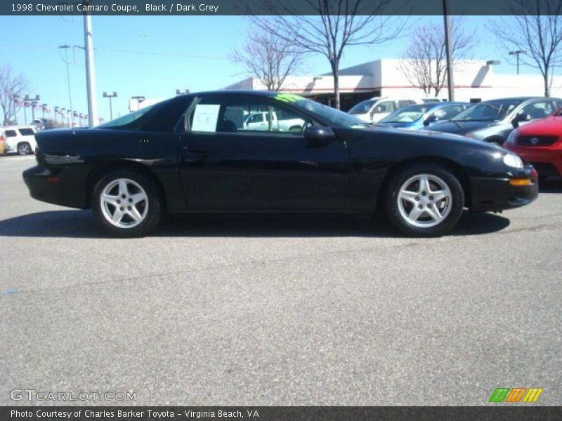 Black / Dark Grey 1998 Chevrolet Camaro Coupe