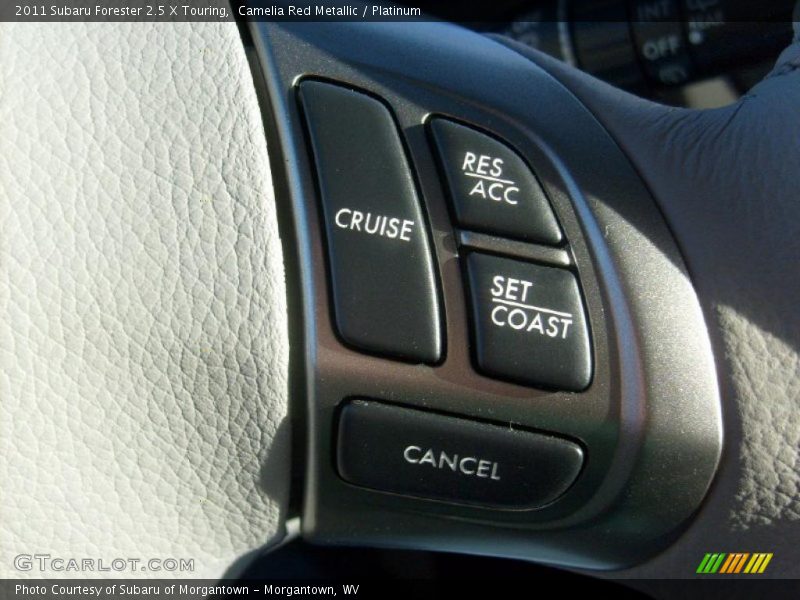 Camelia Red Metallic / Platinum 2011 Subaru Forester 2.5 X Touring