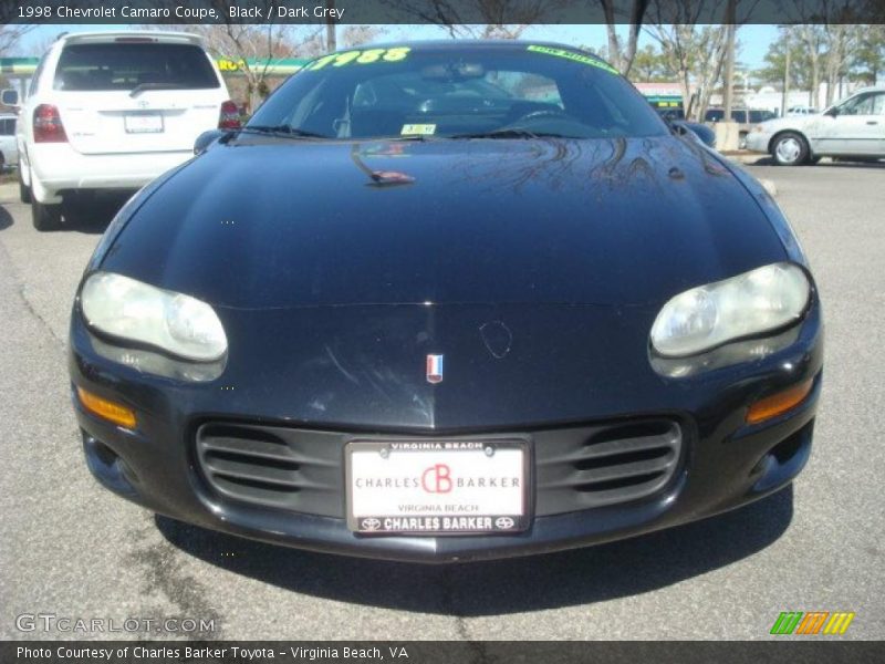 Black / Dark Grey 1998 Chevrolet Camaro Coupe
