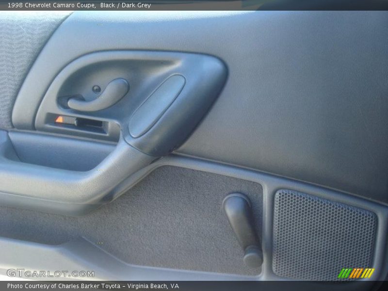 Black / Dark Grey 1998 Chevrolet Camaro Coupe