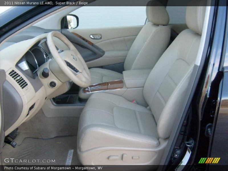  2011 Murano LE AWD Beige Interior