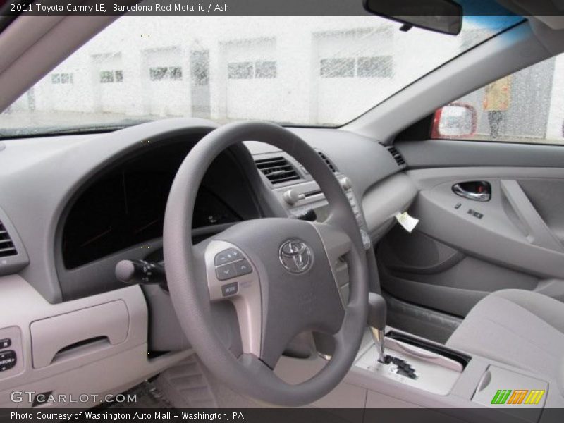 Barcelona Red Metallic / Ash 2011 Toyota Camry LE