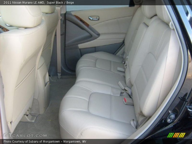  2011 Murano LE AWD Beige Interior