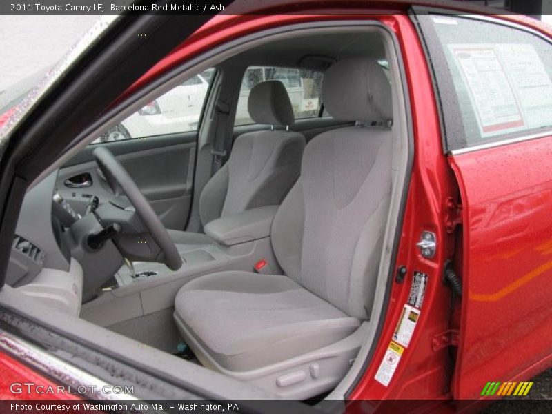 Barcelona Red Metallic / Ash 2011 Toyota Camry LE