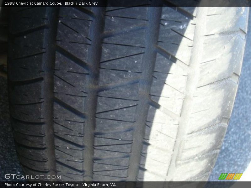 Black / Dark Grey 1998 Chevrolet Camaro Coupe