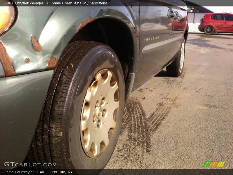 Shale Green Metallic / Sandstone 2001 Chrysler Voyager LX