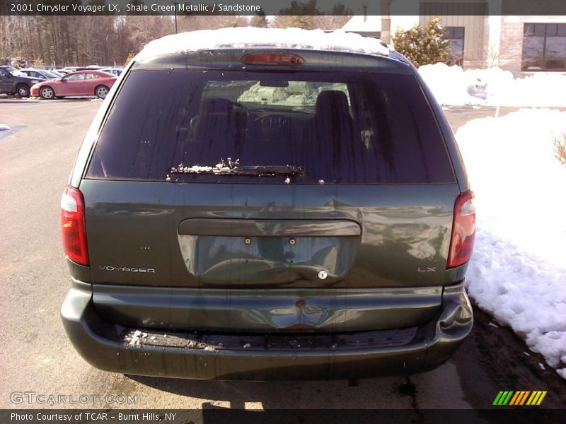 Shale Green Metallic / Sandstone 2001 Chrysler Voyager LX