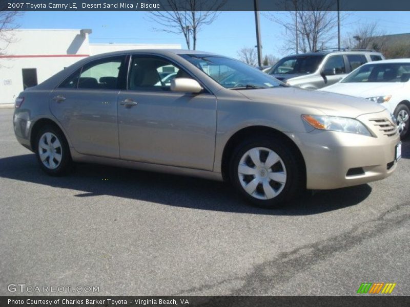 Desert Sand Mica / Bisque 2007 Toyota Camry LE