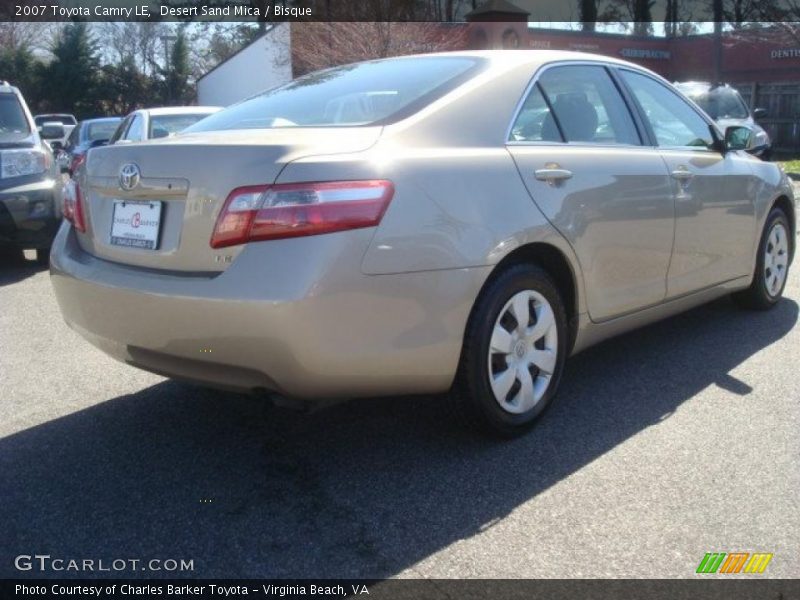 Desert Sand Mica / Bisque 2007 Toyota Camry LE