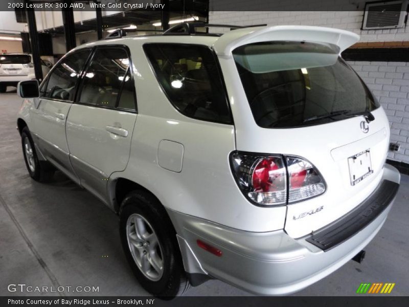 White Gold Crystal / Ivory 2003 Lexus RX 300 AWD