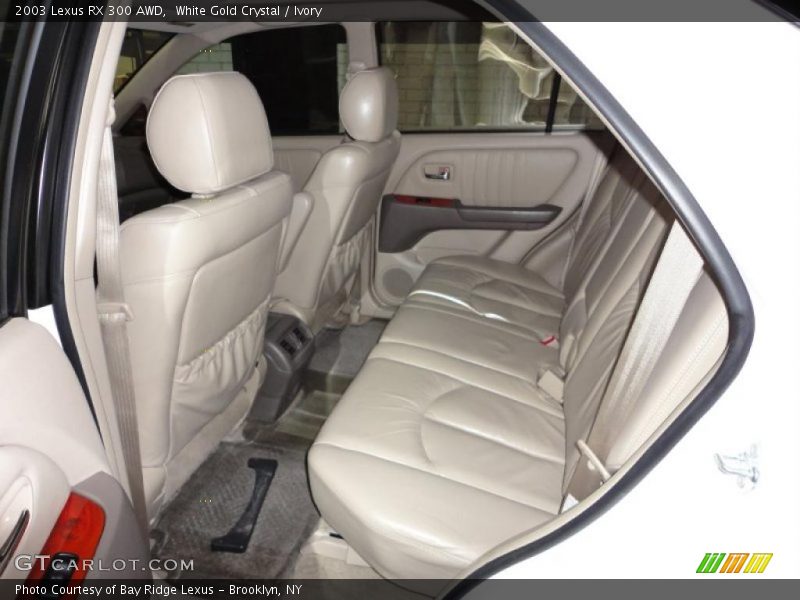 White Gold Crystal / Ivory 2003 Lexus RX 300 AWD