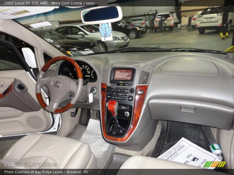 White Gold Crystal / Ivory 2003 Lexus RX 300 AWD