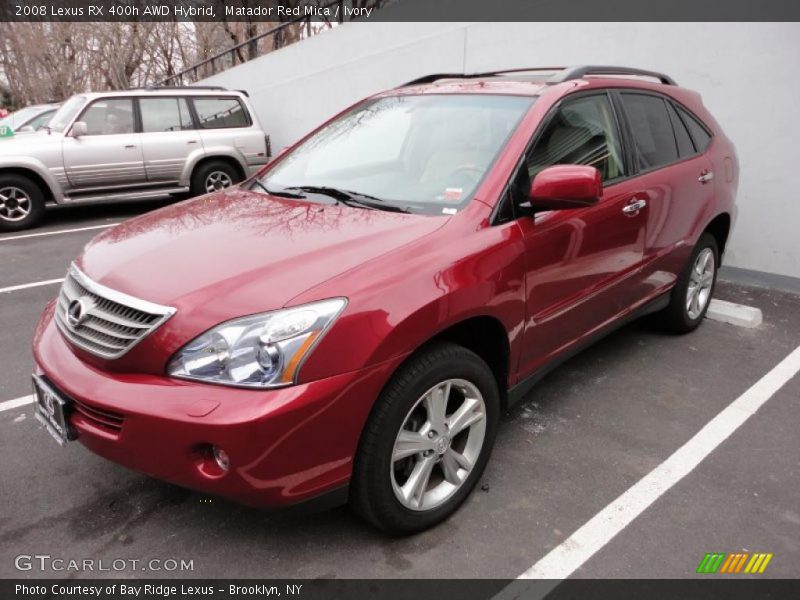 Matador Red Mica / Ivory 2008 Lexus RX 400h AWD Hybrid
