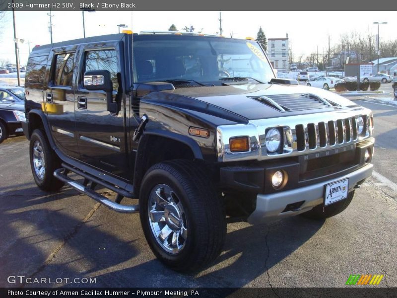 Black / Ebony Black 2009 Hummer H2 SUV