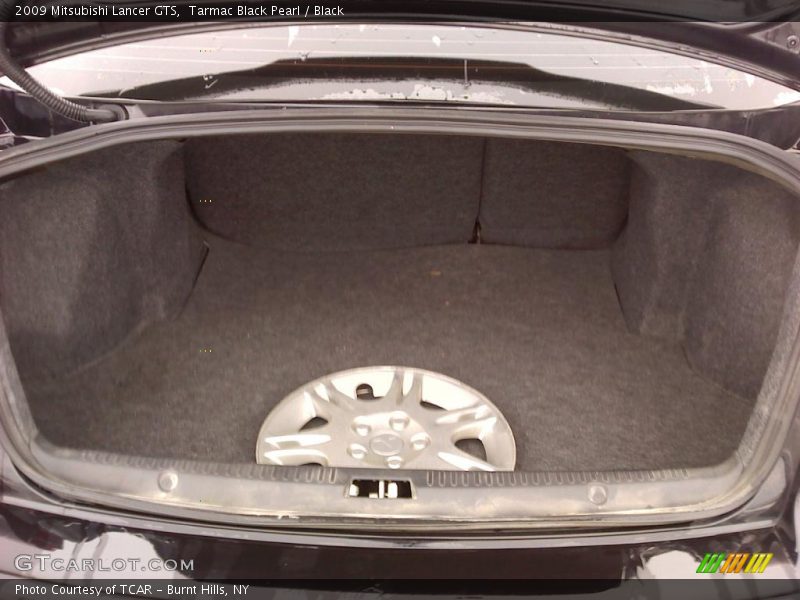 Tarmac Black Pearl / Black 2009 Mitsubishi Lancer GTS