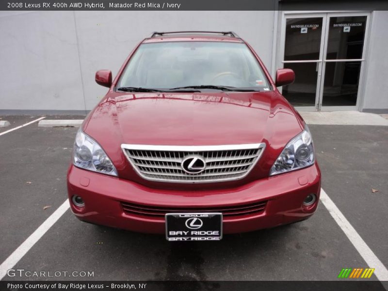 Matador Red Mica / Ivory 2008 Lexus RX 400h AWD Hybrid